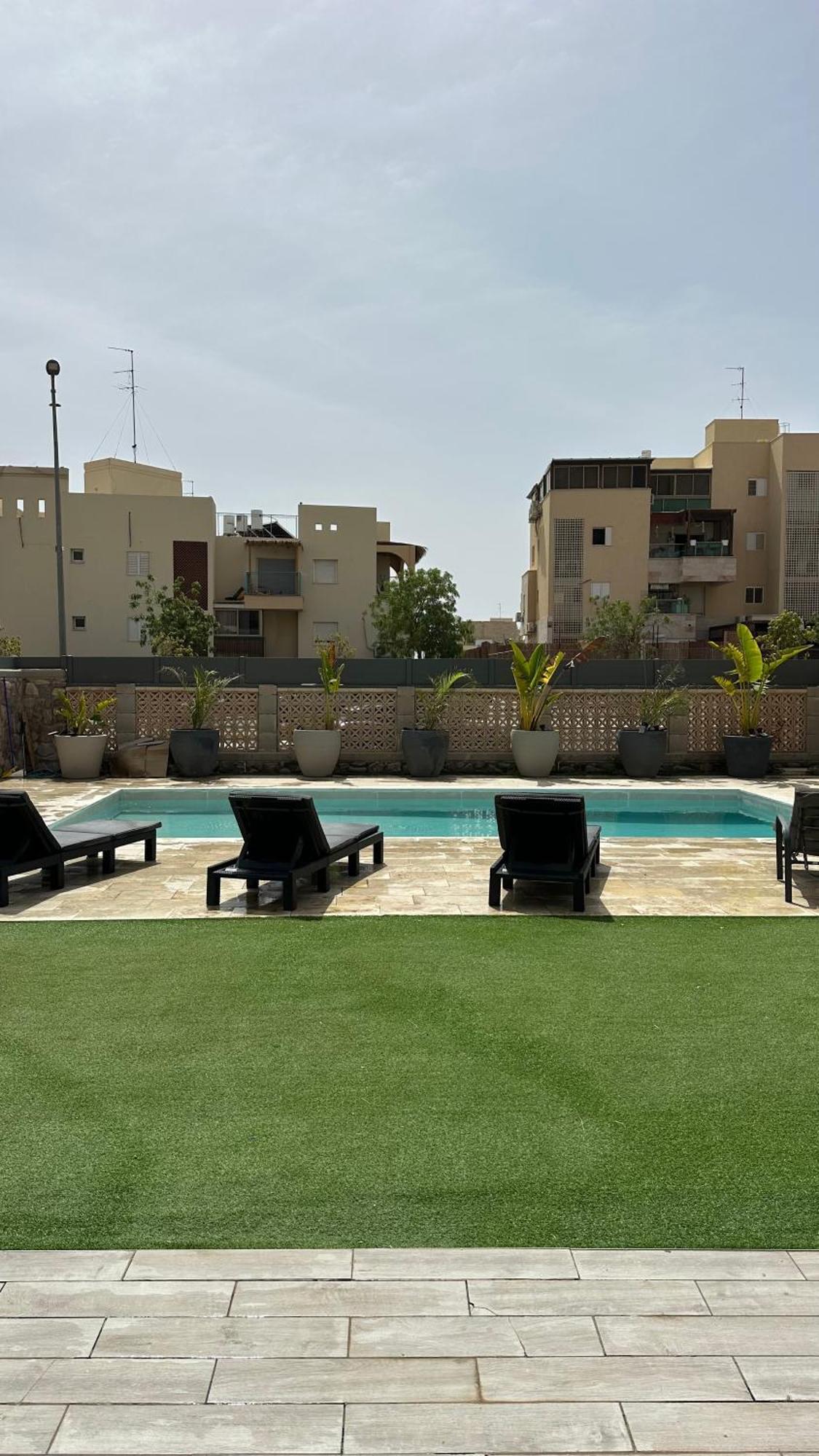 Апартаменты Luxury Garden Floor Эйлат Экстерьер фото